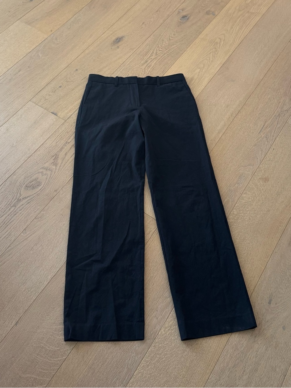 GAP Modern Trouser Cotton Wool Blend Black Size 6